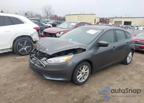 2018 Ford Focus Se z USA, uszkodzony, nr VIN 1FADP3K22JL327101